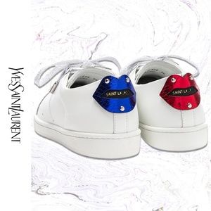 Ysl Signature Court Classic SL/01 Lips Sneaker